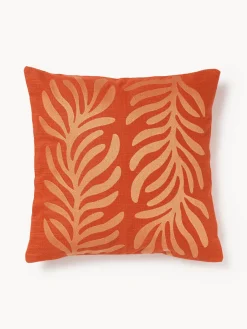 Mantas|Cojines De Exterior>Westwing Collection Funda de cojín para exterior decorativa Aryna Terracota, naranja