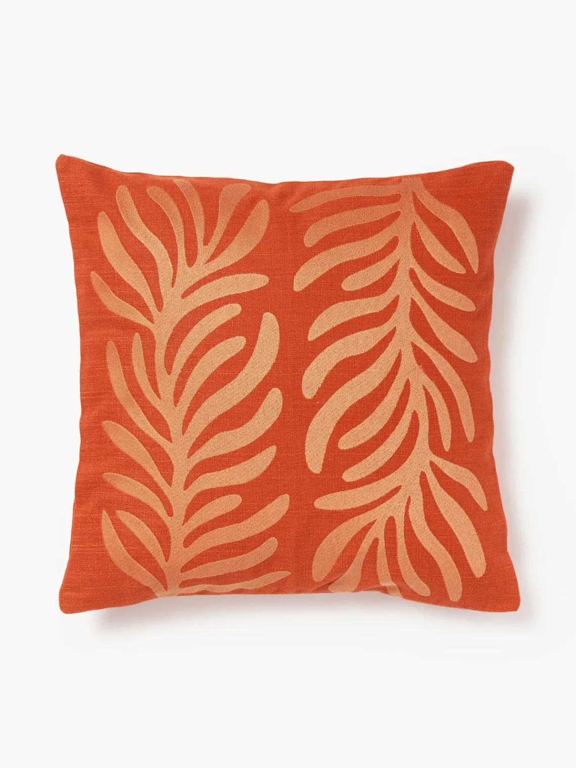 Mantas|Cojines De Exterior>Westwing Collection Funda de cojín para exterior decorativa Aryna Terracota, naranja