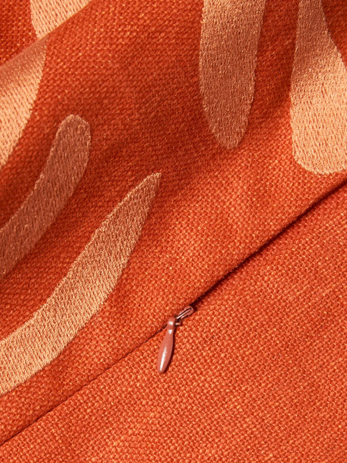 Mantas|Cojines De Exterior>Westwing Collection Funda de cojín para exterior decorativa Aryna Terracota, naranja