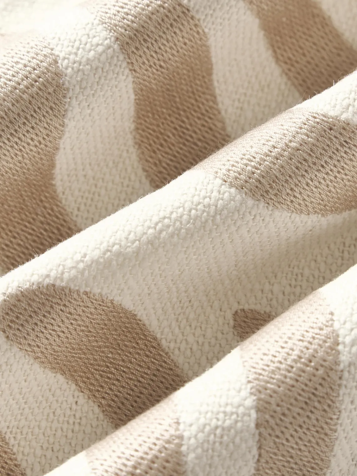 Mantas|Cojines De Exterior>Westwing Collection Funda de cojín para exterior con adorno decorativo Aryna Blanco Off White, beige