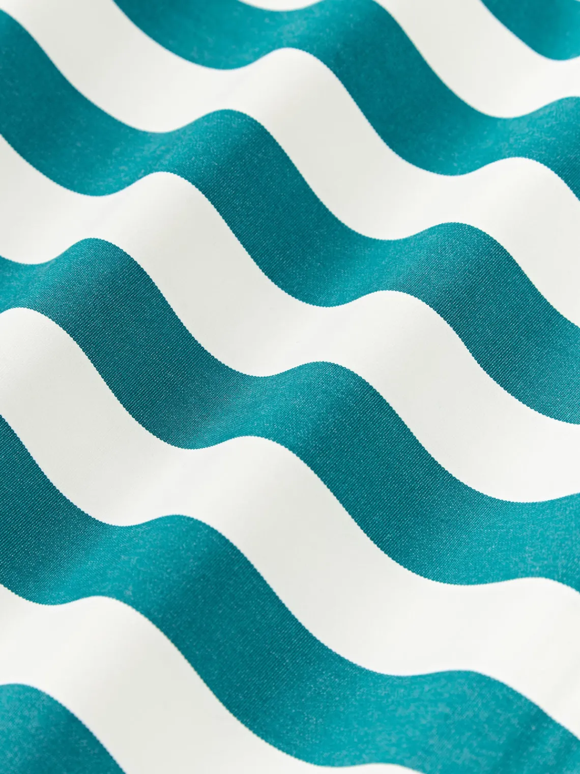 Mantas|Cojines De Exterior>Westwing Collection Funda de cojín para exterior Cosby Blanco, verde turquesa