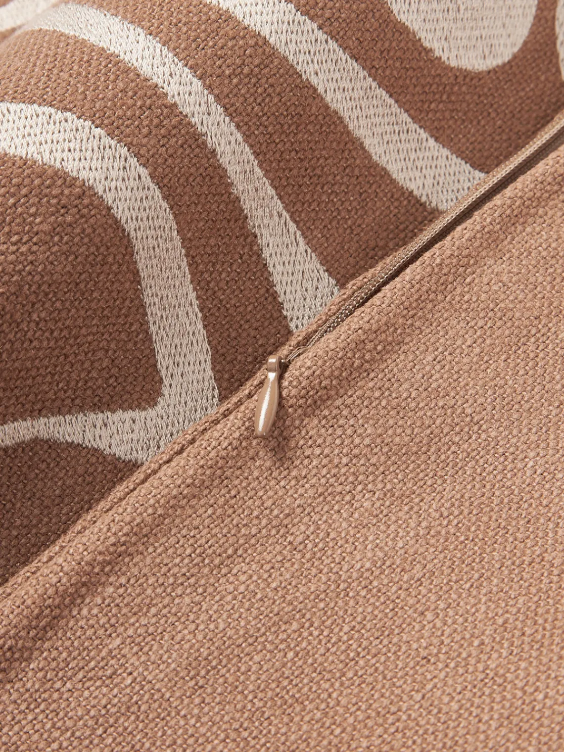 Best Funda de cojín para exterior con estampado de ondas bordadas Shanti Mantas|Cojines De Exterior