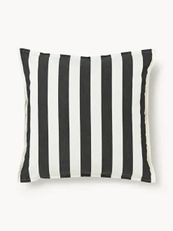 Cojines De Exterior|Cojines Decorativos>Westwing Collection Funda de cojín para exterior Cosby Blanco, negro