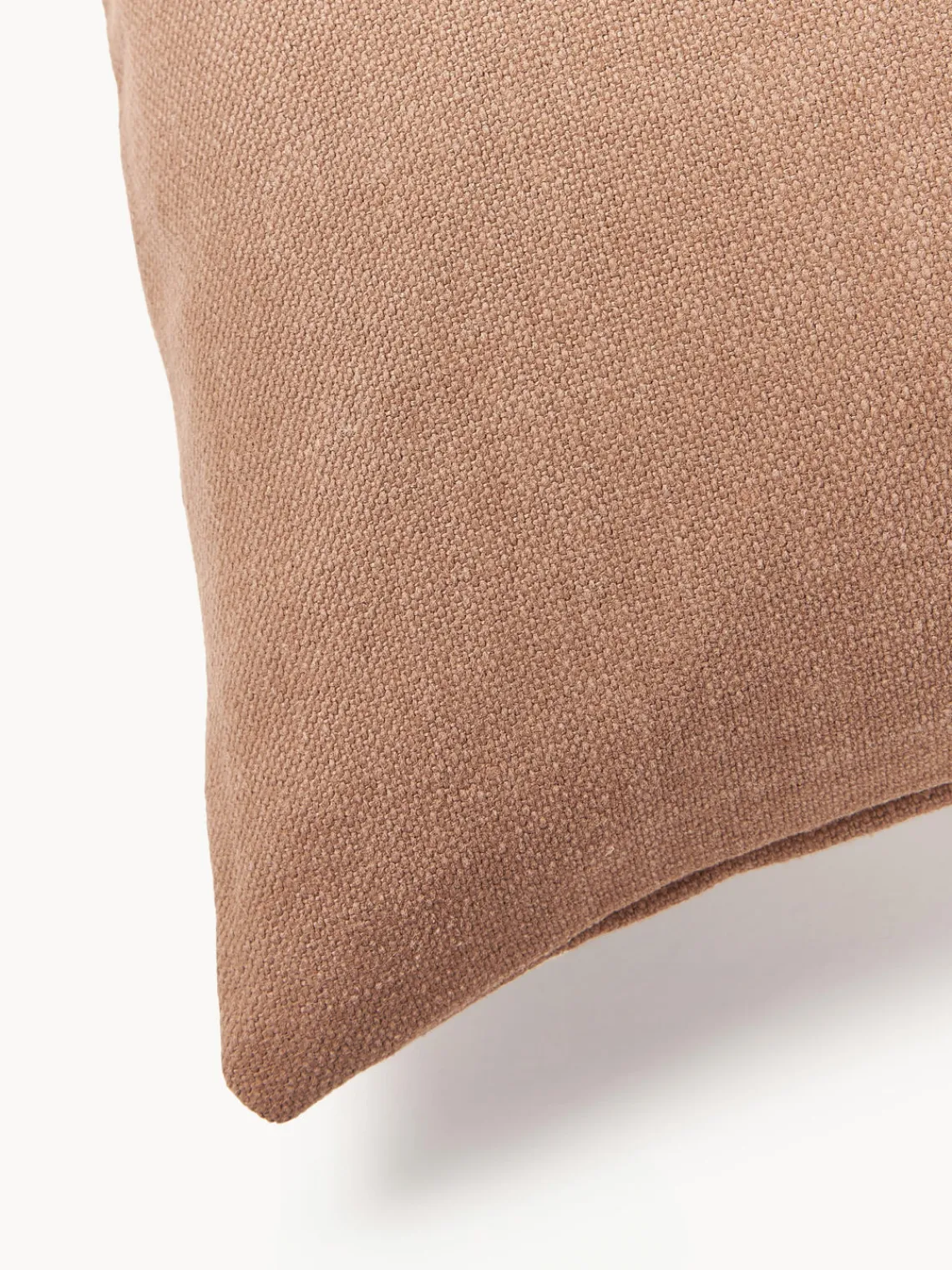 Cojines De Exterior|Cojines Decorativos>Westwing Collection Funda de cojín para exterior con estampado de ondas bordadas Shanti Turrón, beige claro