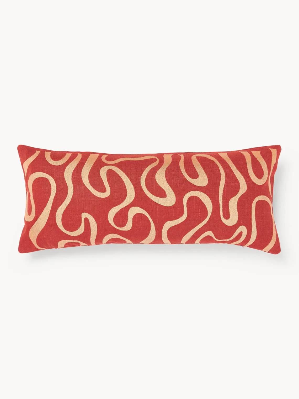 New Funda de cojín para exterior con estampado de ondas bordadas Shanti Cojines De Exterior|Cojines Decorativos