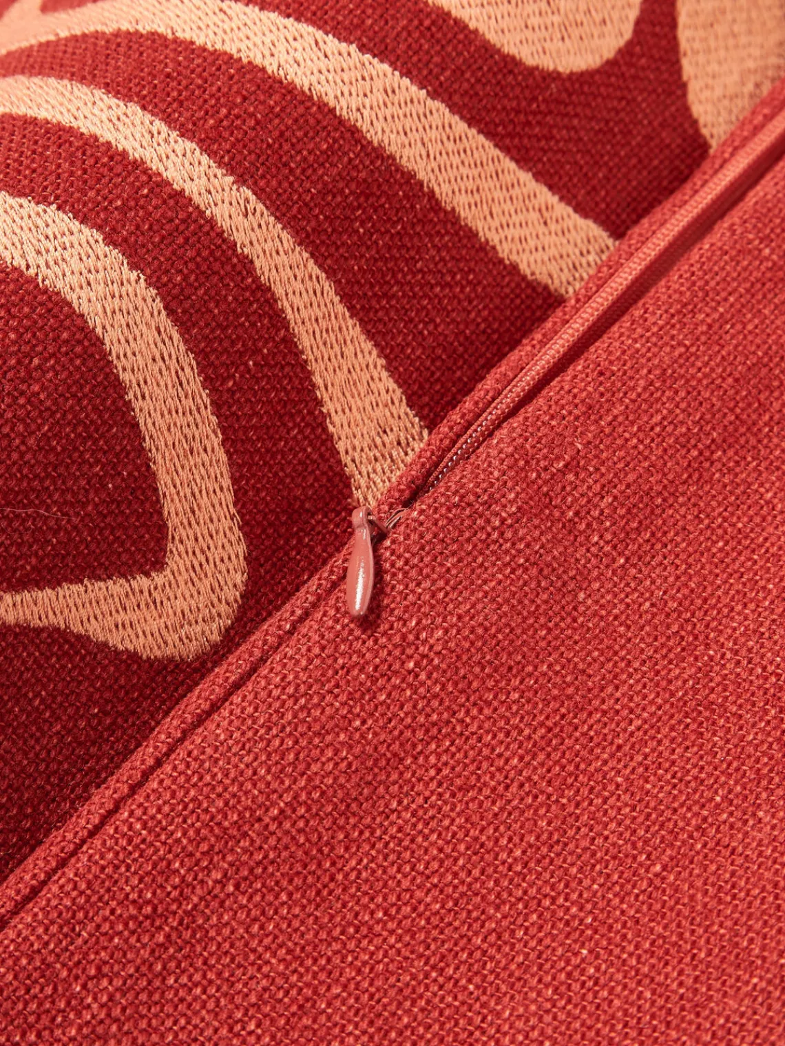 New Funda de cojín para exterior con estampado de ondas bordadas Shanti Cojines De Exterior|Cojines Decorativos