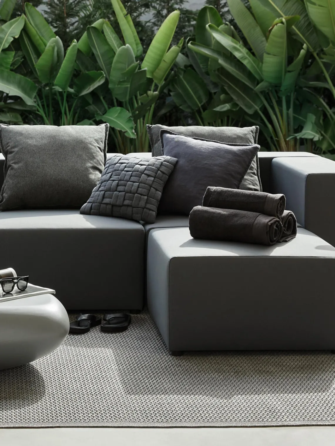 Sale Funda de cojín tejida Norman Cojines Decorativos|Mantas