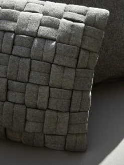 Sale Funda de cojín tejida Norman Cojines Decorativos|Mantas