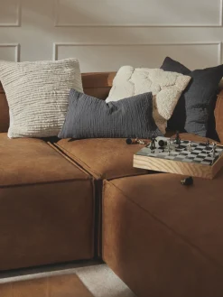 Clearance Funda de cojín texturizada Bubble Mantas|Cojines Decorativos