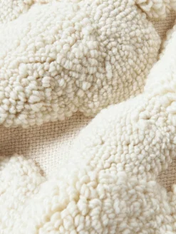 Clearance Funda de cojín texturizada Bubble Mantas|Cojines Decorativos