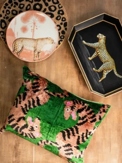Mantas|Cojines Decorativos>Les Ottomans Funda de cojín Tiger