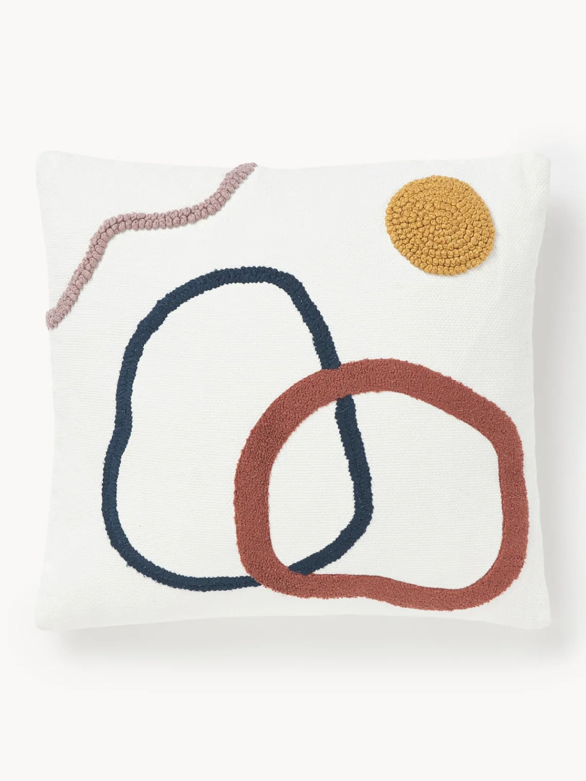 Cojines Decorativos|Mantas>Westwing Collection Funda de cojín con diseño abstracto Wassily Multicolor