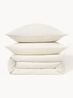 Best Funda nórdica a cuadros texturizados Vivienne Fundas Nórdicas|Mantas