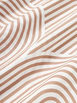 Mantas|Fundas Nórdicas></noscript>Westwing Collection Funda nórdica de algodón Arcs Turrón, blanco