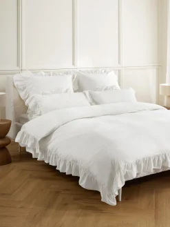 Best Funda nórdica de algodón con volantes Louane Mantas|Fundas Nórdicas