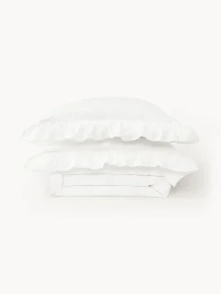 Best Funda nórdica de algodón con volantes Louane Mantas|Fundas Nórdicas