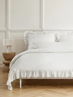 Best Funda nórdica de algodón con volantes Louane Mantas|Fundas Nórdicas