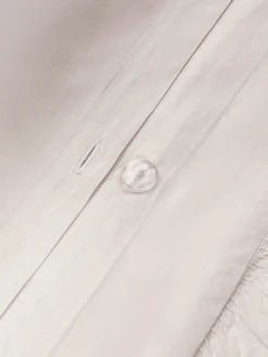 Mantas|Fundas Nórdicas></noscript>Westwing Collection Funda nórdica de algodón con volantes Louane Beige claro