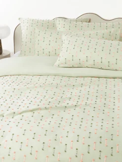 Funda nórdica de algodón con flecos en mechones Lenja Fundas Nórdicas|Mantas