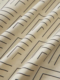 Fundas Nórdicas|Mantas></noscript>Westwing Collection Funda nórdica de algodón estampado Milano Beige