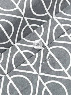 Outlet Funda nórdica de algodón estampado geométrico Jella Fundas Nórdicas|Mantas