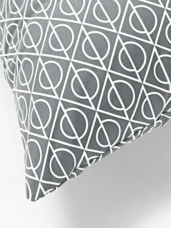 Outlet Funda nórdica de algodón estampado geométrico Jella Fundas Nórdicas|Mantas