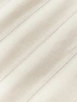 Fundas Nórdicas|Mantas></noscript>Westwing Collection Funda nórdica de algodón lavado a rayas Caspian Beige, Off White