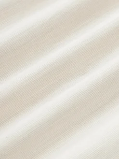 Fundas Nórdicas|Mantas></noscript>Westwing Collection Funda nórdica de algodón lavado a rayas Caspian Beige, Off White