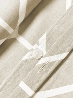 Mantas|Fundas Nórdicas></noscript>Westwing Collection Funda nórdica de algodón Mirja Beige claro