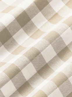 Fundas Nórdicas|Mantas></noscript>Westwing Collection Funda nórdica de algodón Nels Tonos beige, blanco