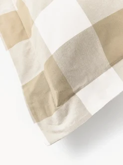 Fundas Nórdicas|Mantas></noscript>Westwing Collection Funda nórdica de algodón Nels Tonos beige, blanco