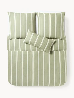 Funda nórdica de franela a rayas Belinda Mantas|Fundas Nórdicas