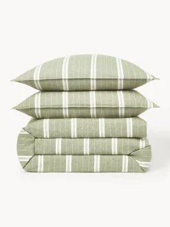 Funda nórdica de franela a rayas Belinda Mantas|Fundas Nórdicas
