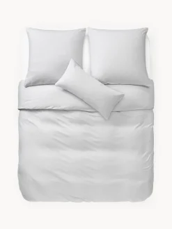 Fundas Nórdicas|Mantas>Westwing Collection Funda nórdica de franela Biba Gris claro