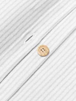 Fundas Nórdicas|Mantas></noscript>Westwing Collection Funda nórdica de franela con rayas finas Javon Gris claro