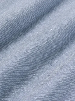 Funda nórdica de lino con ribete Linna Mantas|Fundas Nórdicas