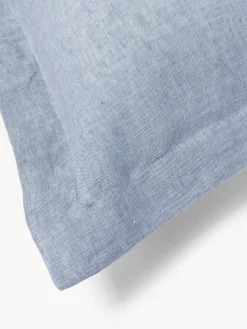 Funda nórdica de lino con ribete Linna Mantas|Fundas Nórdicas