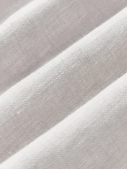 Fundas Nórdicas|Mantas></noscript>Westwing Collection Funda nórdica de lino con ribete Linna Gris claro