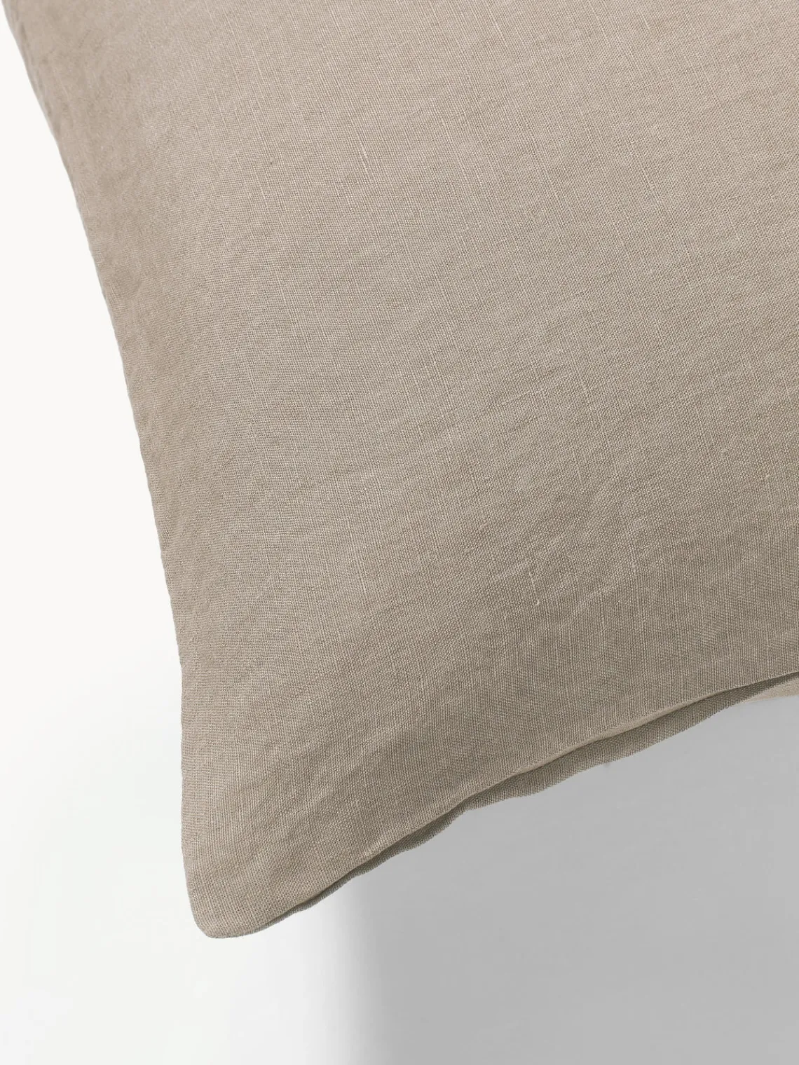 Mantas|Fundas Nórdicas>Westwing Collection Funda nórdica de lino lavado Airy Beige