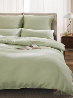 Online Funda nórdica de lino lavado Airy Mantas|Fundas Nórdicas