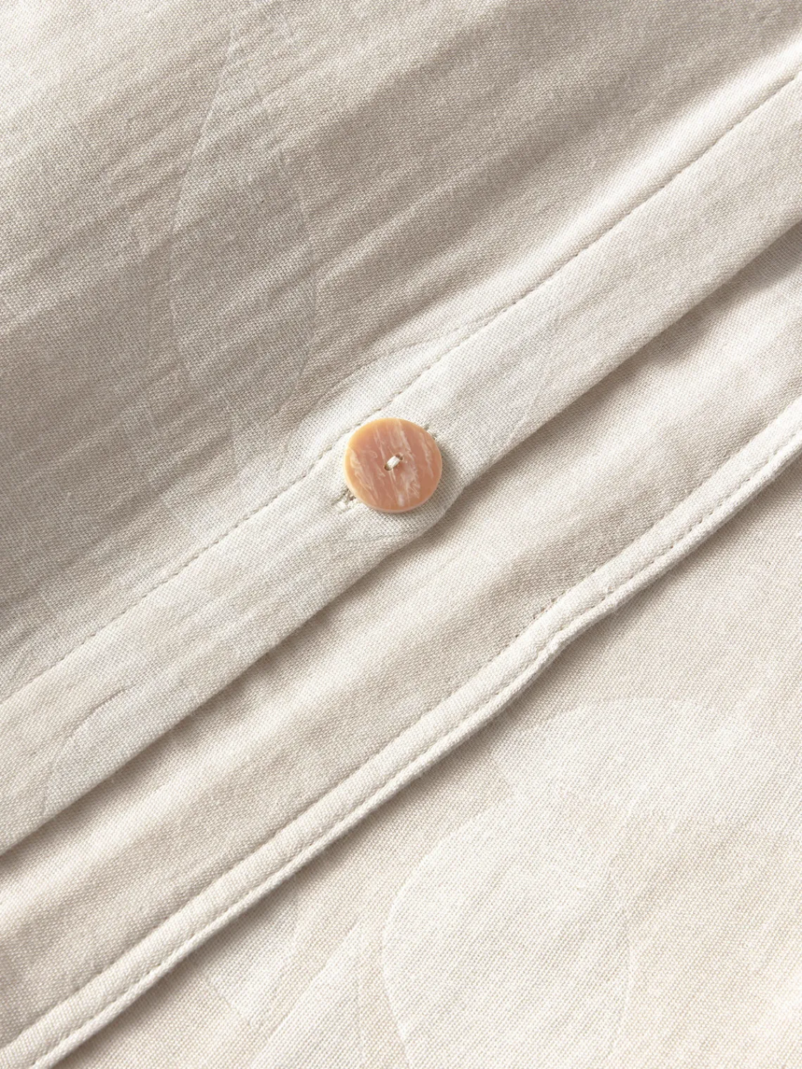 Mantas|Fundas Nórdicas>Westwing Collection Funda nórdica de muselina jacquard Jasmina Beige