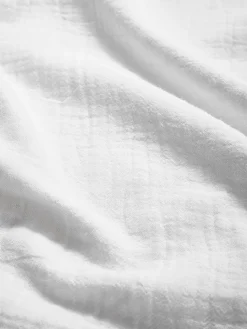 Mantas|Fundas Nórdicas></noscript>Westwing Collection Funda nórdica de muselina Odile Blanco