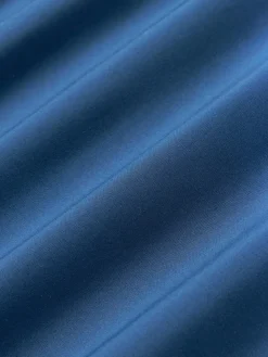 Fundas Nórdicas|Mantas></noscript>Westwing Collection Funda nórdica de percal a cuadros con ribete Scarlet Verde turquesa, azul oscuro