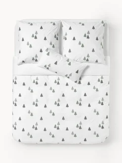 Funda nórdica de percal con árboles de Navidad Darina Fundas Nórdicas|Mantas