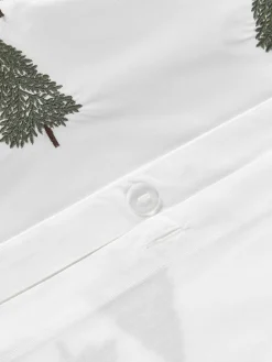 Funda nórdica de percal con árboles de Navidad Darina Fundas Nórdicas|Mantas