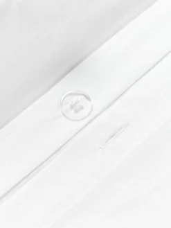 Hot Funda nórdica de percal con decoración de penachos Madeline Fundas Nórdicas|Mantas