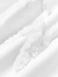 Hot Funda nórdica de percal con decoración de penachos Madeline Fundas Nórdicas|Mantas