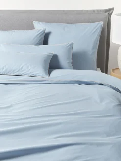Online Funda nórdica de percal con ribete Daria Fundas Nórdicas|Fundas De Edredón