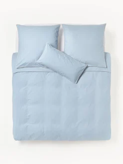 Online Funda nórdica de percal con ribete Daria Fundas Nórdicas|Fundas De Edredón