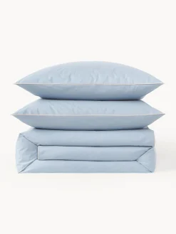 Online Funda nórdica de percal con ribete Daria Fundas Nórdicas|Fundas De Edredón